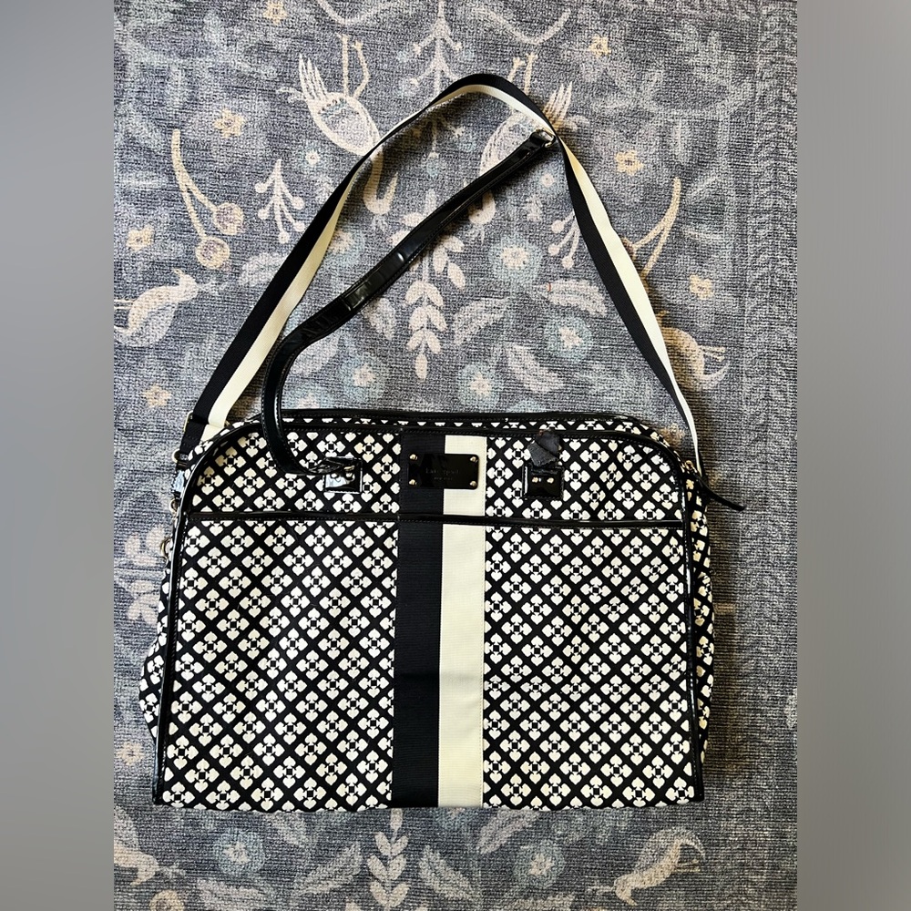 KATE SPADE NEW YORK Canvas Weekender Bag - Picture 1 of 6